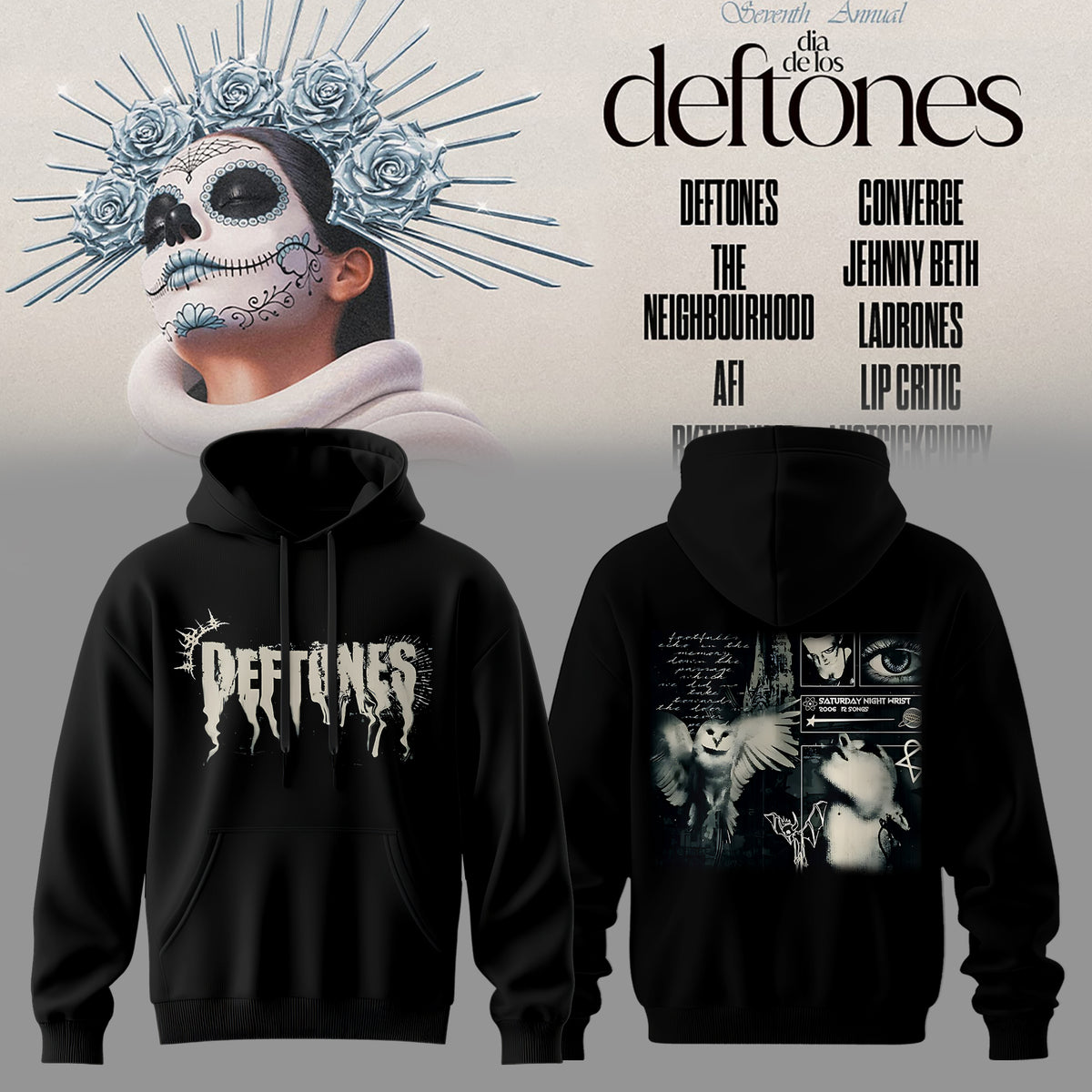 Dia De Los Deftones 2026 Hoodie