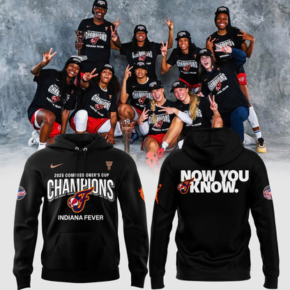 Indiana Fever 2025 WNBA Commissioner's Cup Champions Hoodie