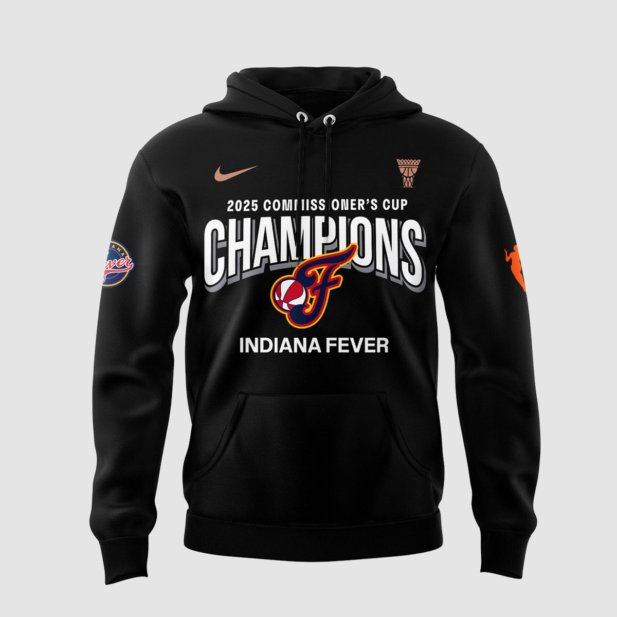 Indiana Fever 2025 WNBA Commissioner's Cup Champions Hoodie