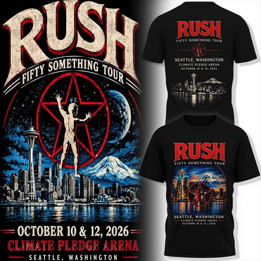 Fifty Something Tour 2026, Seattle T-shirt