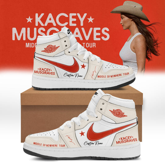 Kacey Musgraves Middle of Nowhere Tour Signed Shoes 2