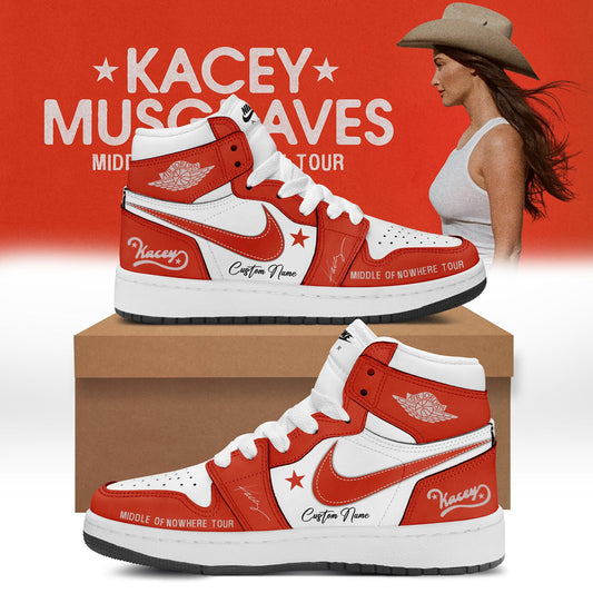 Kacey Musgraves Middle of Nowhere Tour Signed Shoes 4