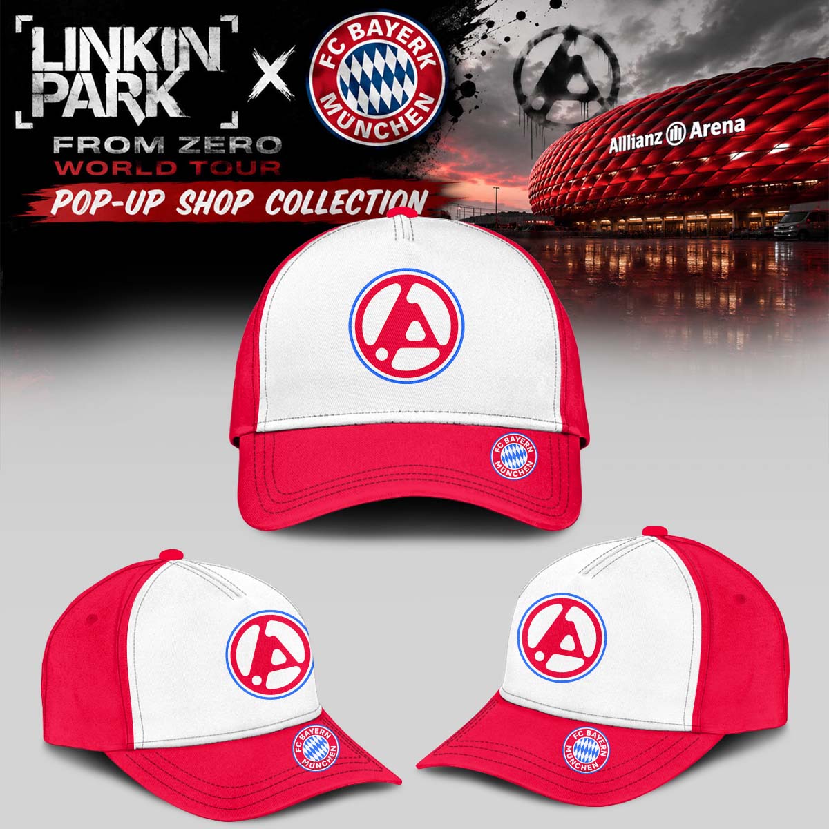 Linkin Park x FC Bayern München Hoodie