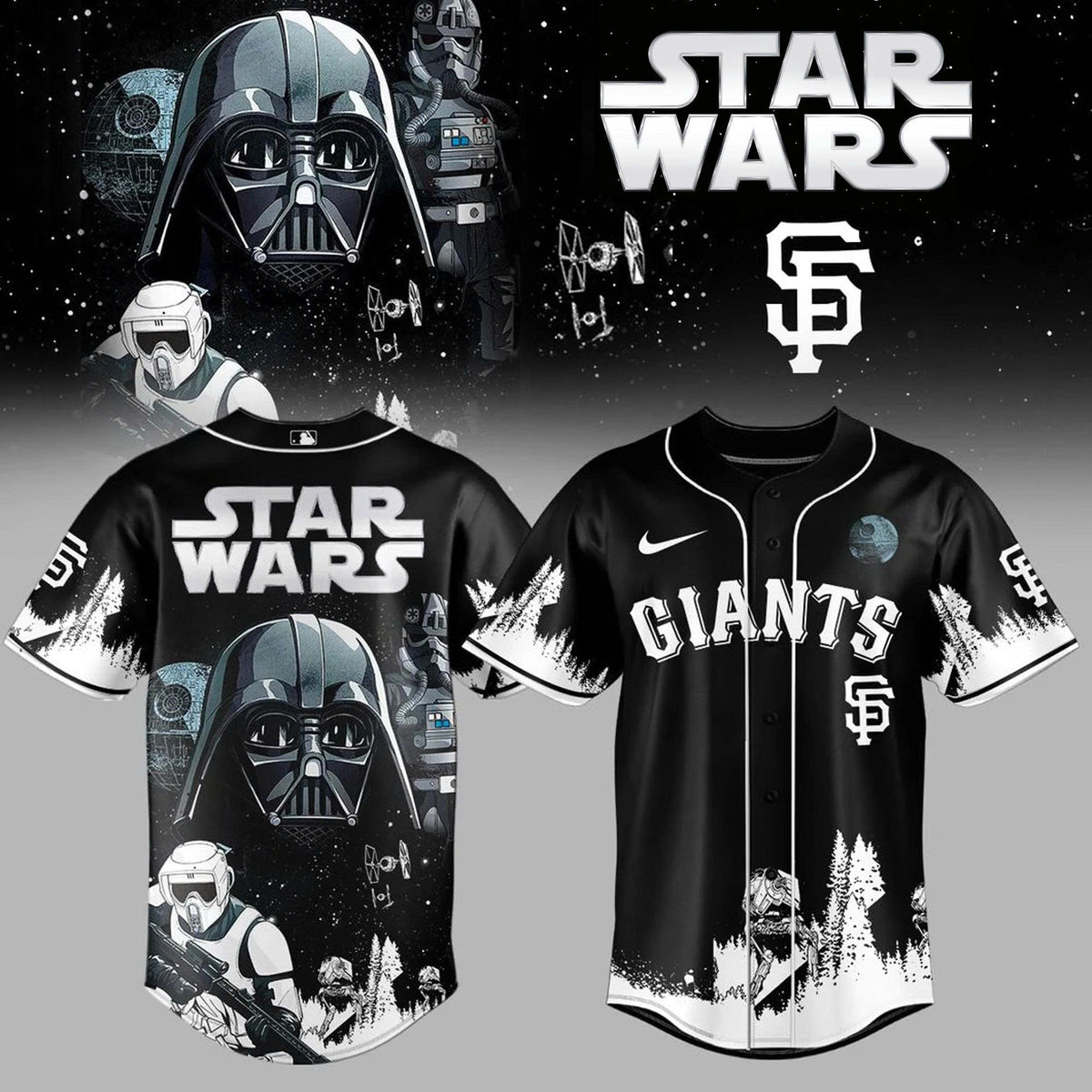 Baseball x Star Wars Special Edition Baseball Jersey