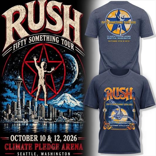 Fifty Something Tour 2026, Seattle T-shirt