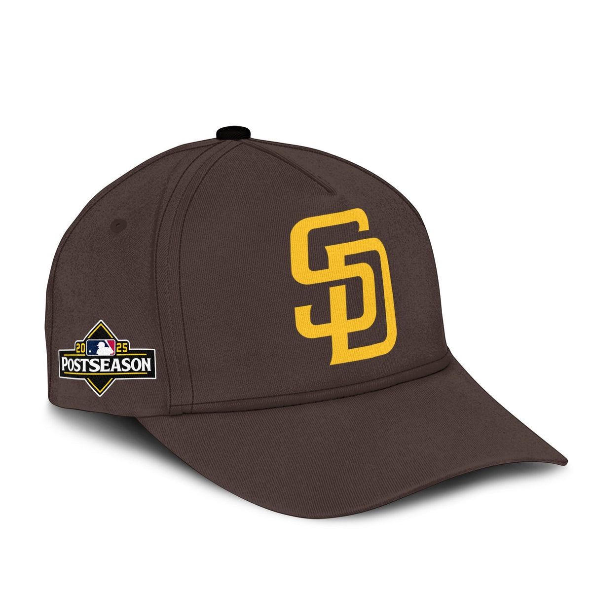 San Diego Padres Brown 2025 Postseason Locker Room T-Shirt