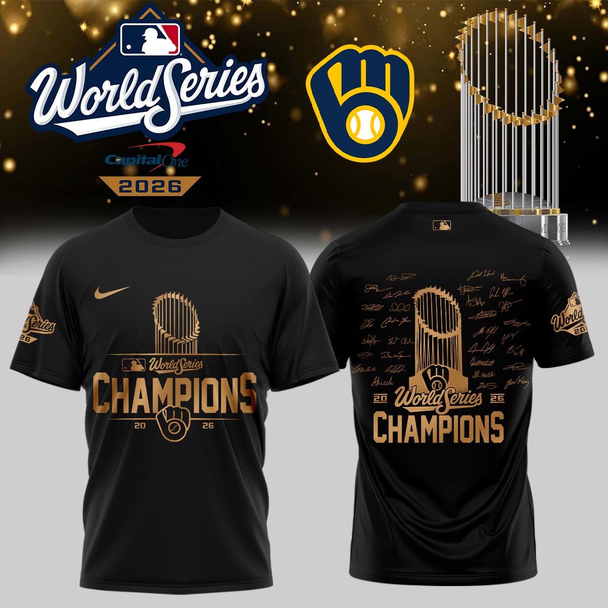 Milwaukee Brewers 2026 World Series Champions – Tshirt
