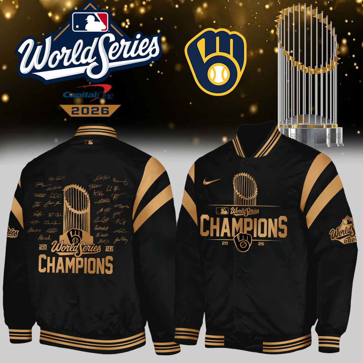 ,Milwaukee Brewers 2026 World Series Champions – Bomber