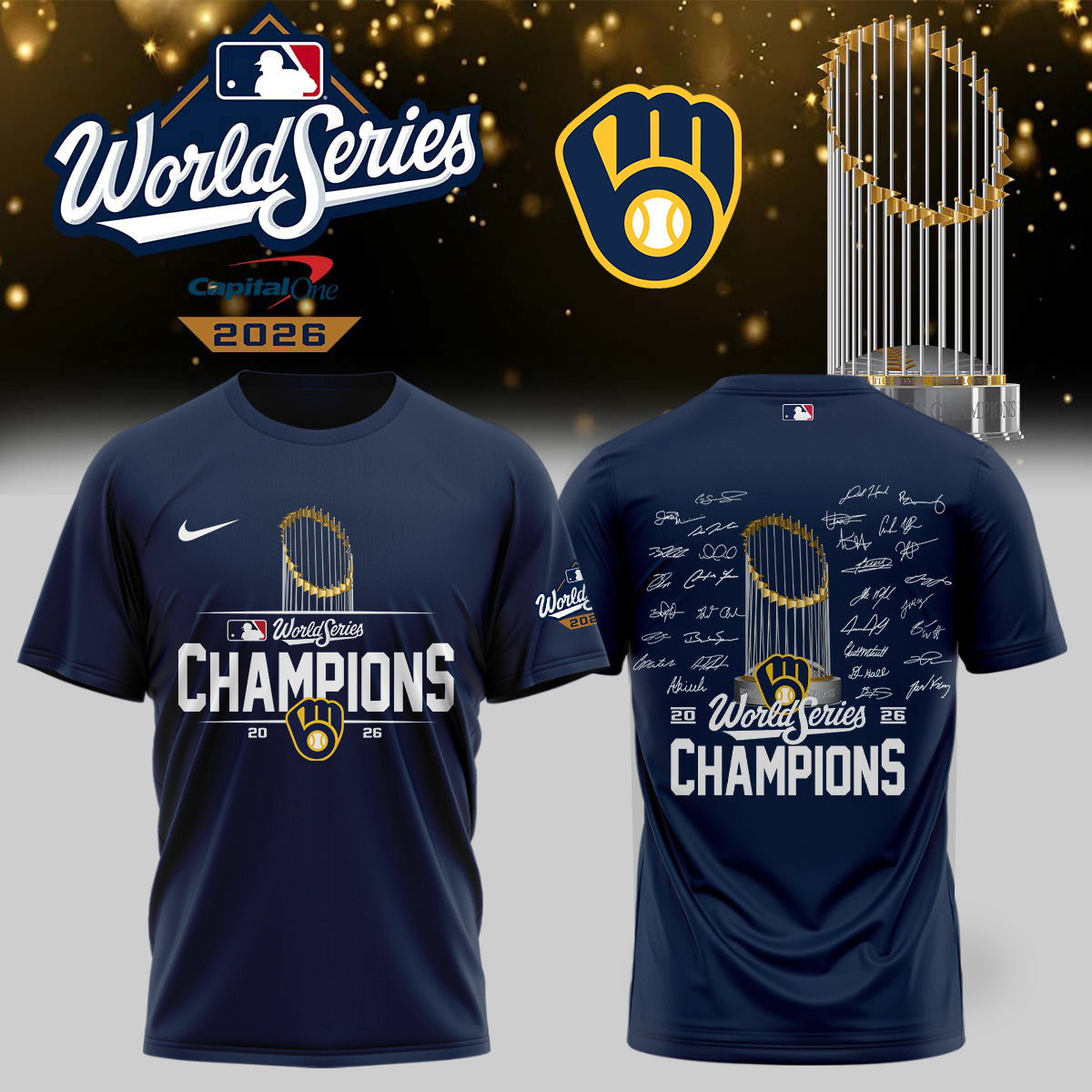 Milwaukee Brewers 2026 World Series Champions – Tshirt