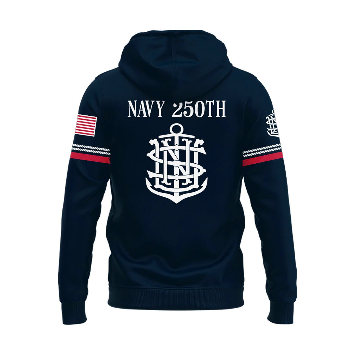 Navy Midshipmen 250th Anniversary Uniform Sideline Collection Replica Hoodie