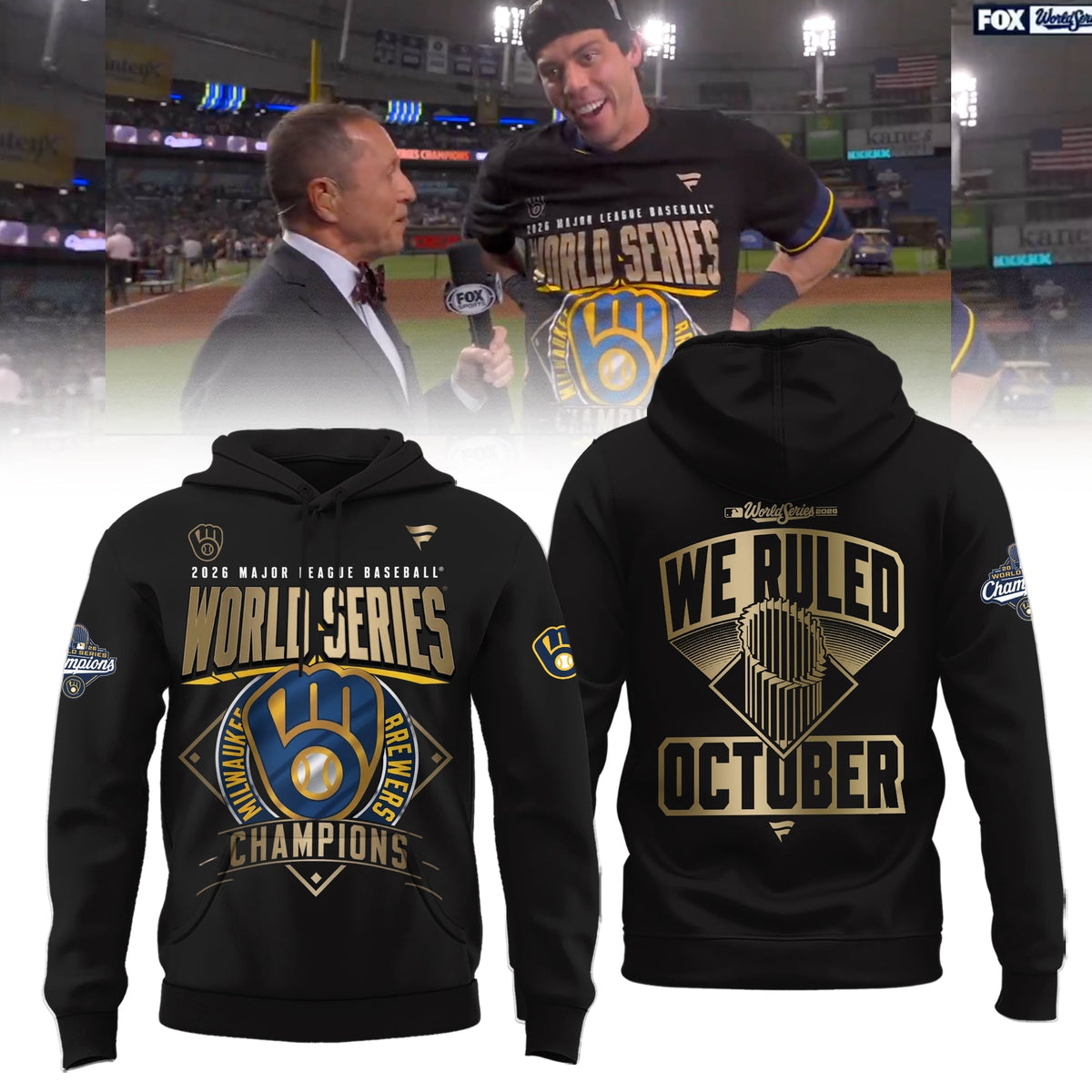 Brewers 2026 World Series Champions Limited Edition Hoodie