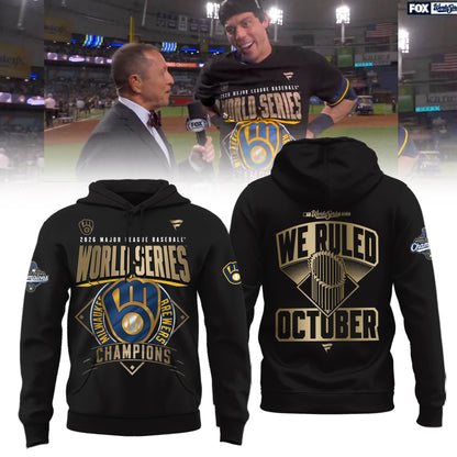 Brewers 2026 World Series Champions Limited Edition Hoodie