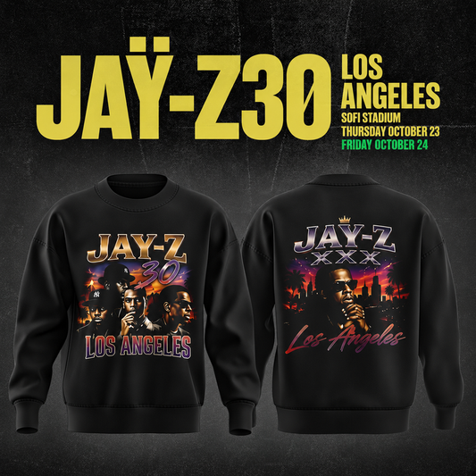 JAY-Z 30 exclusive SWEATSHIRT 2026, Los Angeles