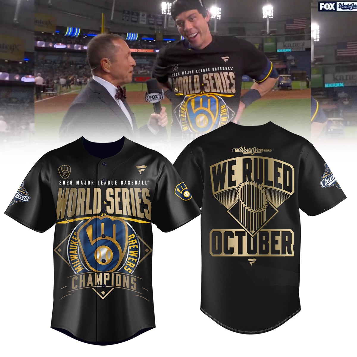 Brewers 2026 World Series Champions Edition Jersey