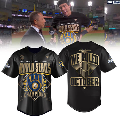 Brewers 2026 World Series Champions Edition Jersey