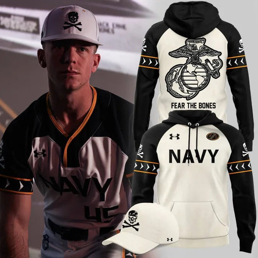 Navy Midshipmen Baseball 2025 Limited “Jolly Rogers” Hoodie
