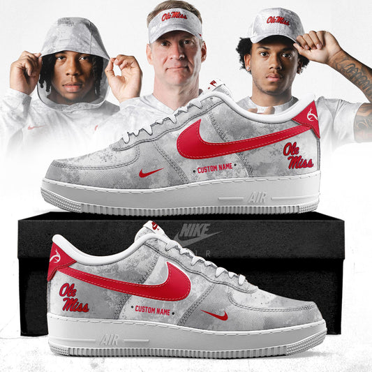 Flash ⚡️ Sale! Ole Miss Rebels Realtree Special Edition AF1 Sneakers
