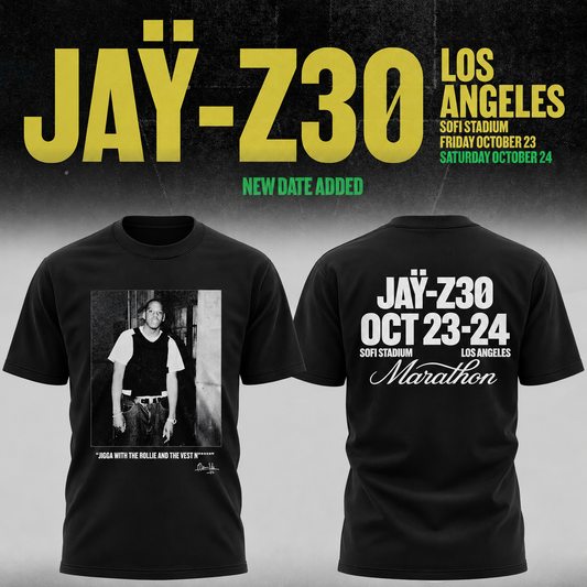 JAY-Z 30 exclusive TSHIRT 2026, Los Angeles