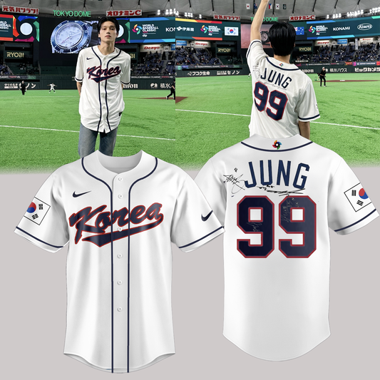 Wooyoong Korea Baseball 2026 World Baseball Classic Limited Edition Baseball Jersey