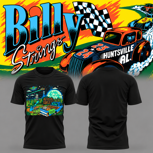 Limited Edition Billy Strings tour 2026, Huntsville T-shirt