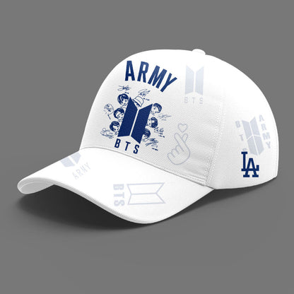 Army BTS x Los Angeles Dodgers Hoodie Special Version