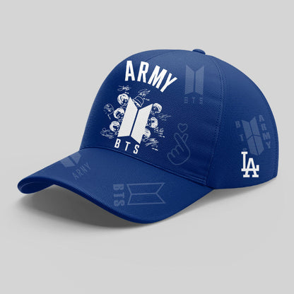 Army BTS x Los Angeles Dodgers Jersey Special Version