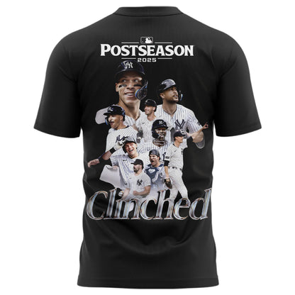 Yankees October Clinch T-Shirt 2025