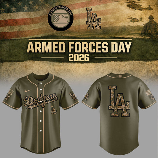 LA Dodgers Armed Forces Day 2026 Limited Jersey