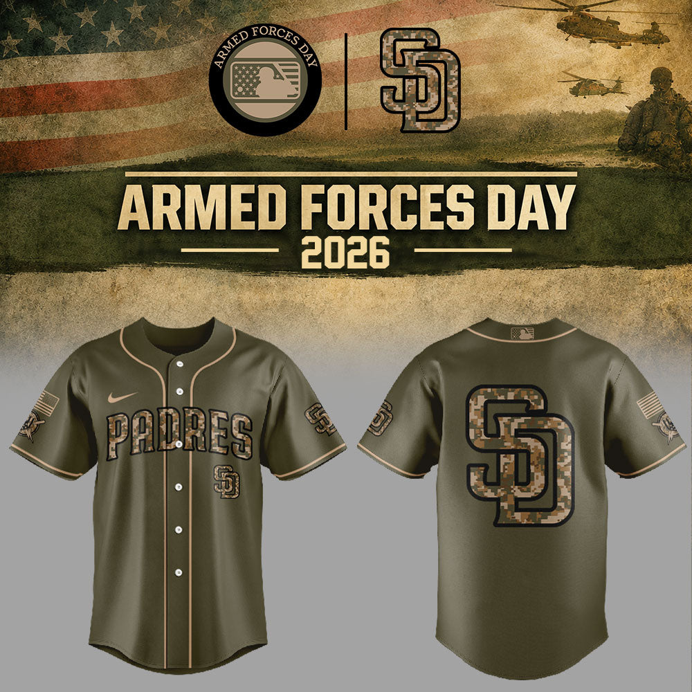 Armed Forces Day 2026 Limited Baseball Jersey