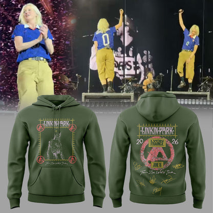 Linkin Park x From Zero World Tour 2026 Vive la FRANCE Hoodie