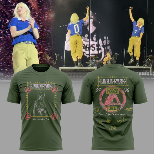 Linkin Park x From Zero World Tour 2026 Vive la FRANCE Shirt