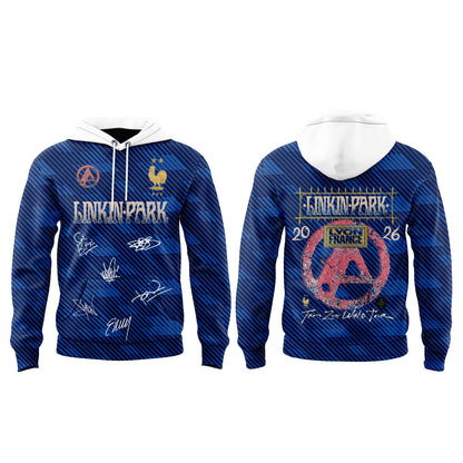 Linkin Park x From Zero World Tour 2026 Vive la FRANCE Hoodie
