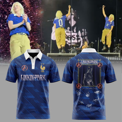 Linkin Park x From Zero World Tour 2026 Vive la FRANCE Polo