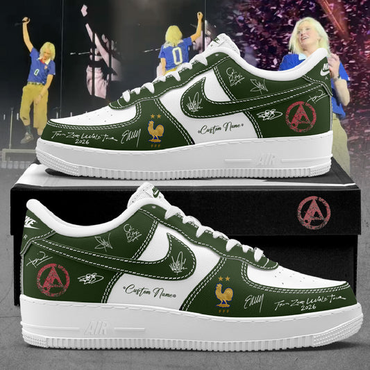 Linkin Park From Zero World Tour 2026 Vive la FRANCE Custom Name Shoes