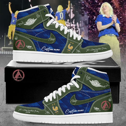 Linkin Park From Zero World Tour 2026 Vive la FRANCE Custom Name Shoes