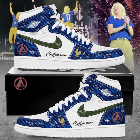 Linkin Park From Zero World Tour 2026 Vive la FRANCE Custom Name Shoes