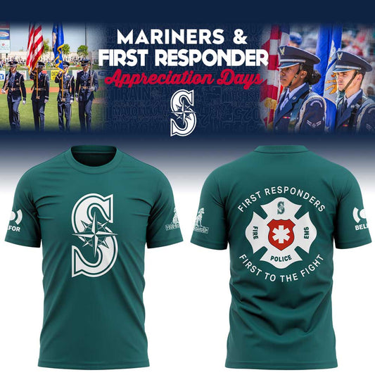 Seattle Mariners First Responders Day Limited Edition Shirt