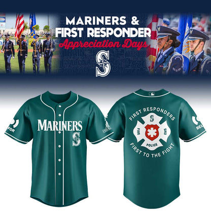 Seattle Mariners First Responders Day Limited Edition Jersey
