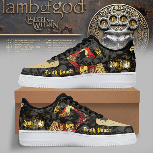 Golden Wreath Skull Shoes Edition
