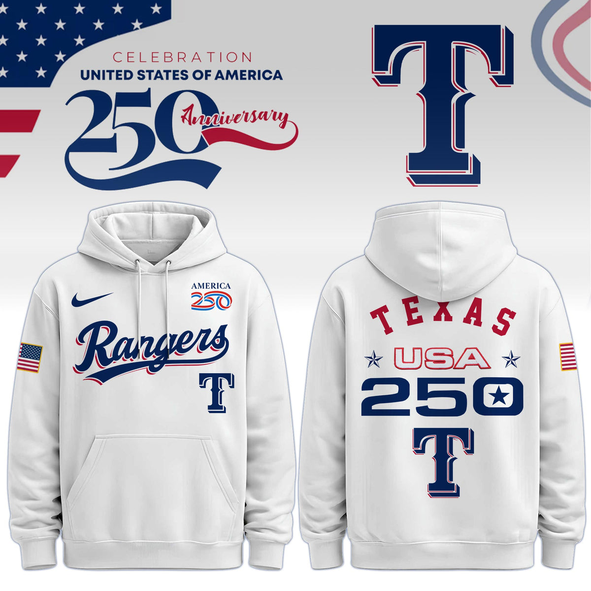 TEX-250 USA Limited Editions Hoodie