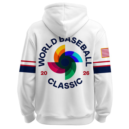 .USA World Baseball Classic Zip Hoodie