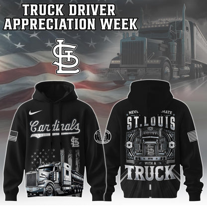 St.Louis Cardinals Nation Truck Driver Appreciation Week Limited Edition Hoodie 2025