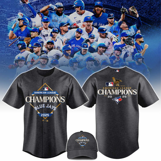 2025 American League Champions Toronto Blue Jays Baseball Jersey