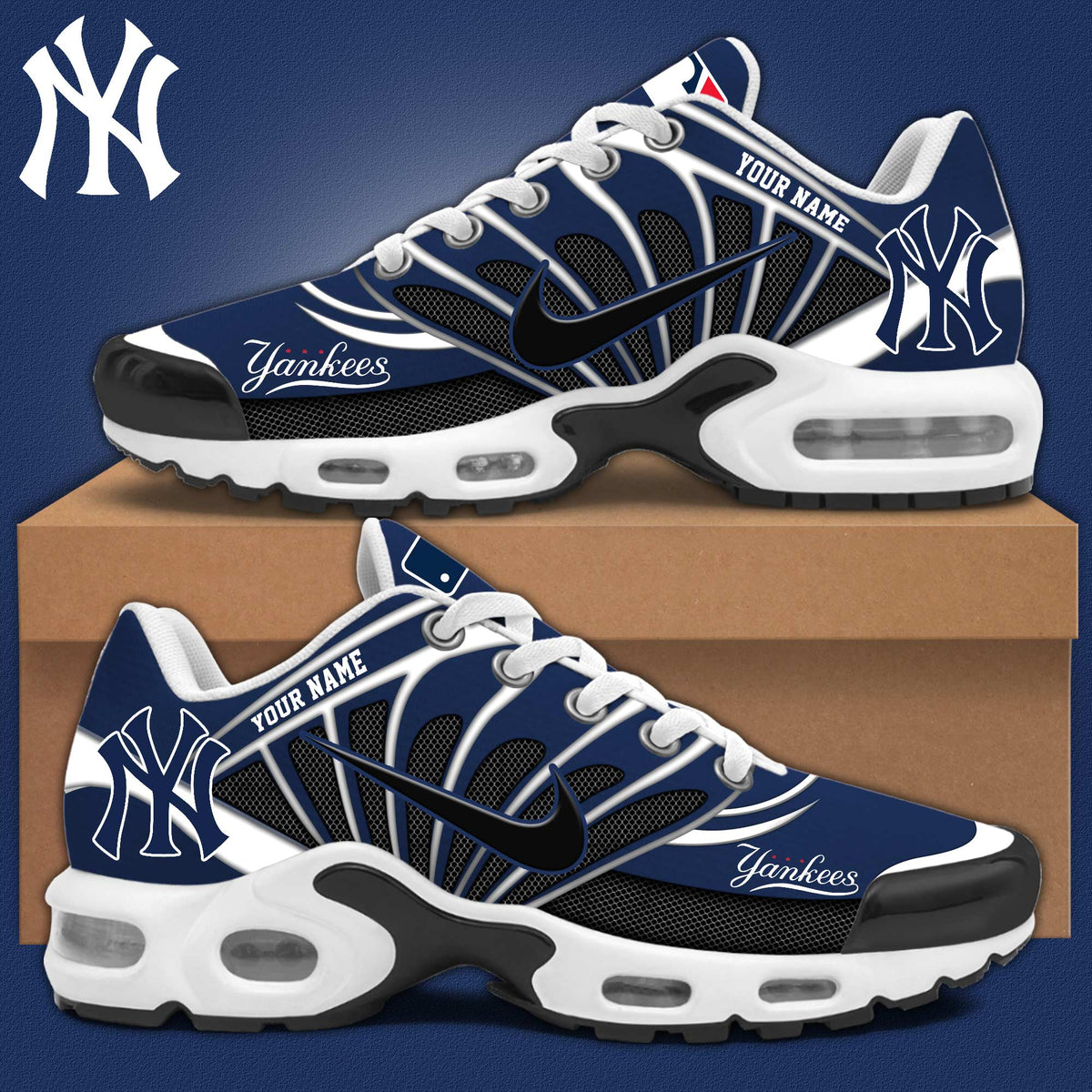 New York Yankees Personalized TN Shoes