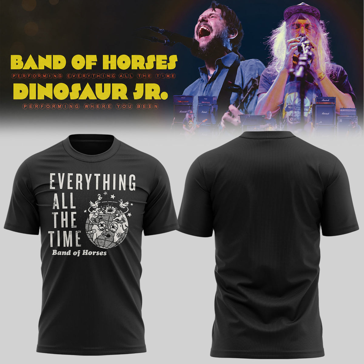 Limited Edition BOH x Dino Jr 🎸🐺 Shirt