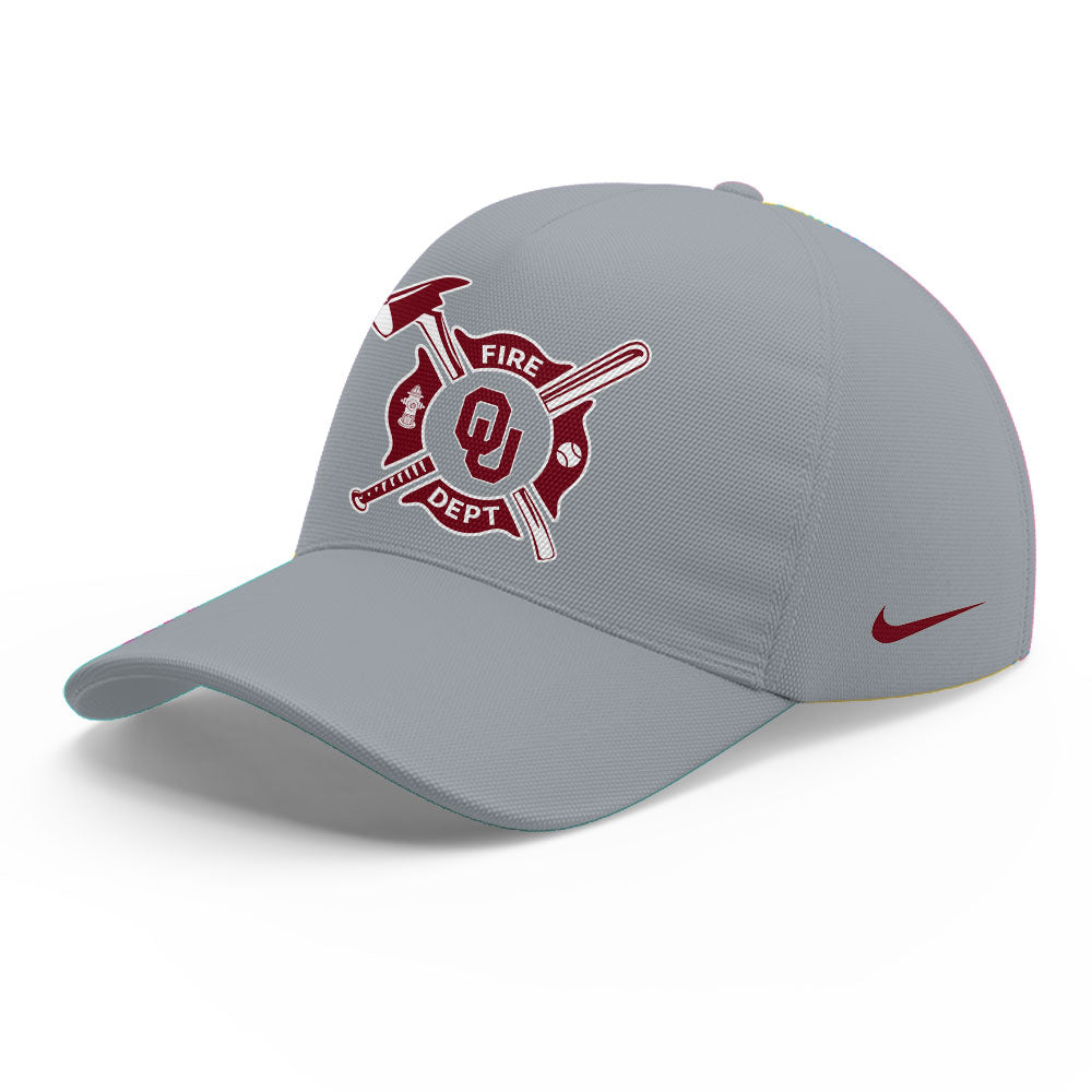 Oklahoma Baseball x Firefighter Appreciation Night TShirt