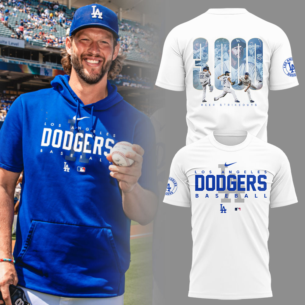 Limited Edition Dodgers Clayton Kershaw T-Shirt