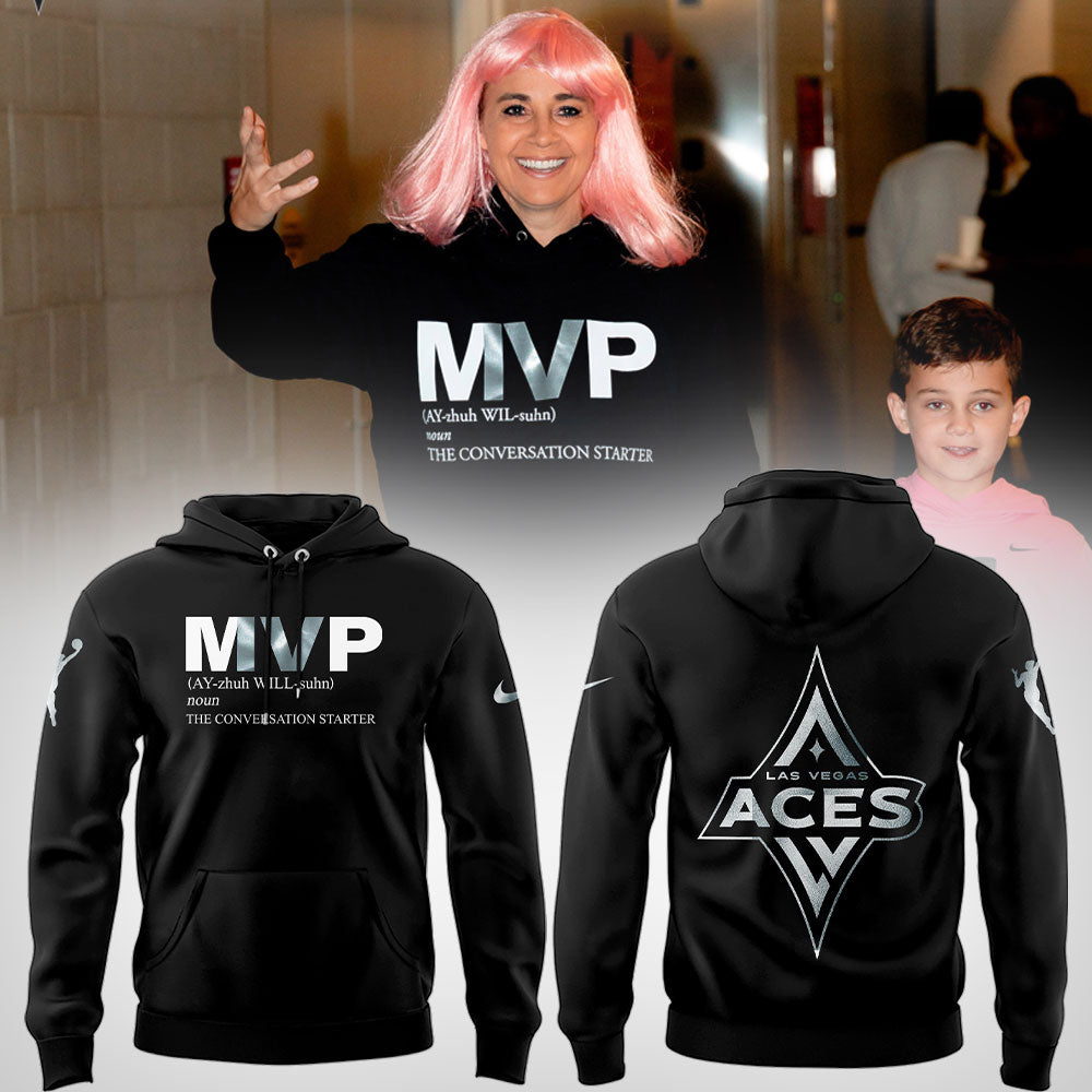 Limited Edition Las Vegas Aces x A'JA MVP 2025 Hoodie