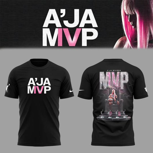 Limited Edition Las Vegas Aces x A'JA MVP 2025 T-Shirt