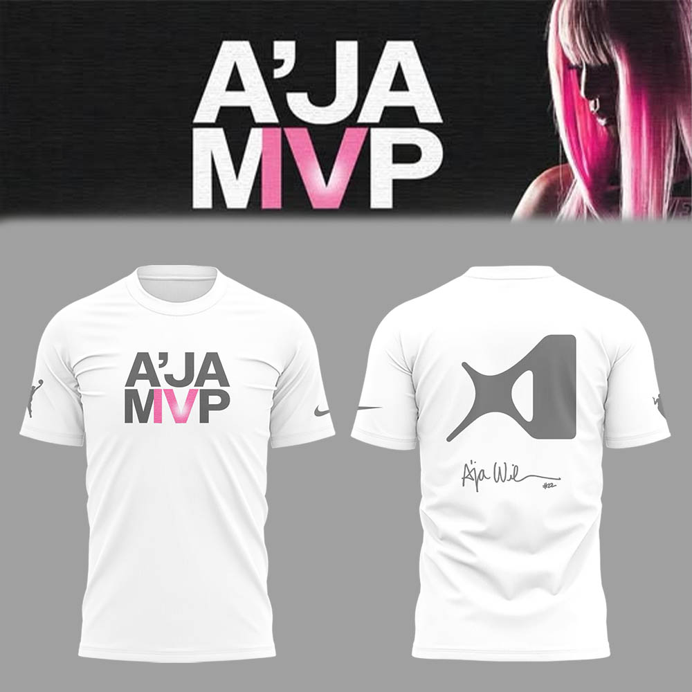 Limited Edition Las Vegas Aces x A'JA MVP 2025 T-Shirt